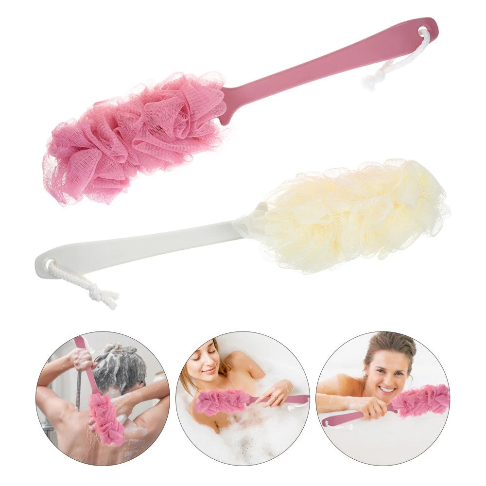 2 Pcs Bath Ball Brush Brushes Scrubber for Exfoliating