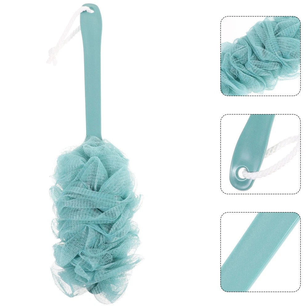 Bath Brush Man Accessories for Disabled People Back Scrubber with Long-handle