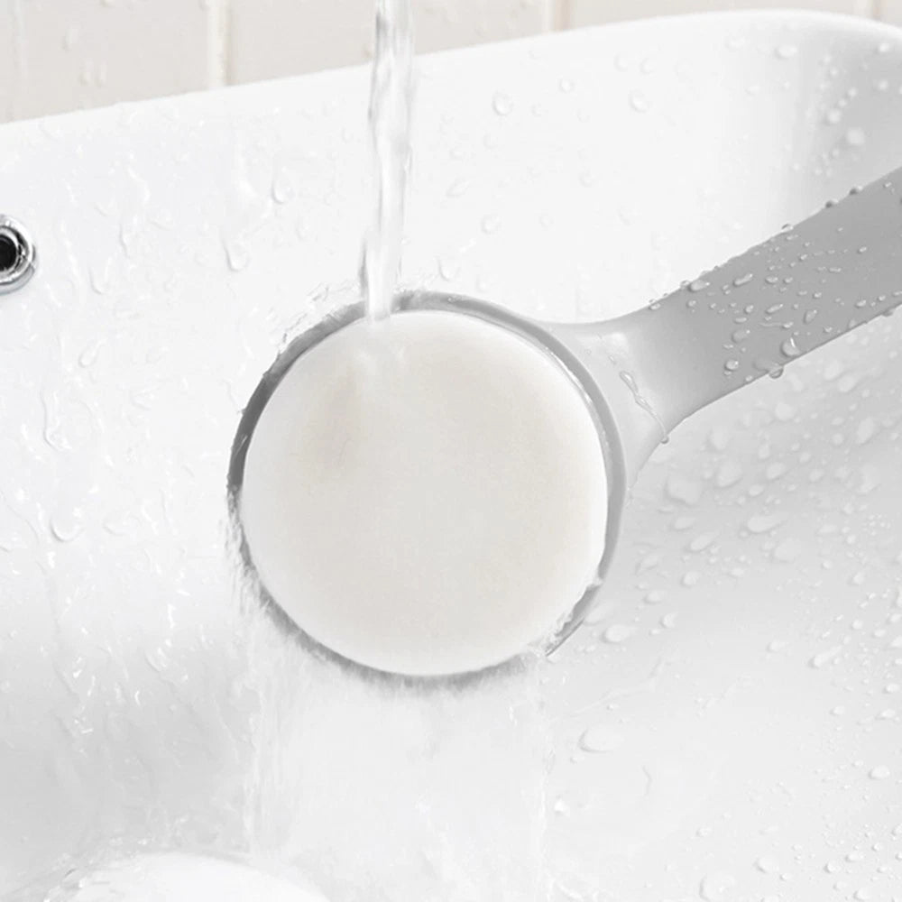 1Pc Sponge Bath Brush with Long Handle Shower Brush Creative Bathing