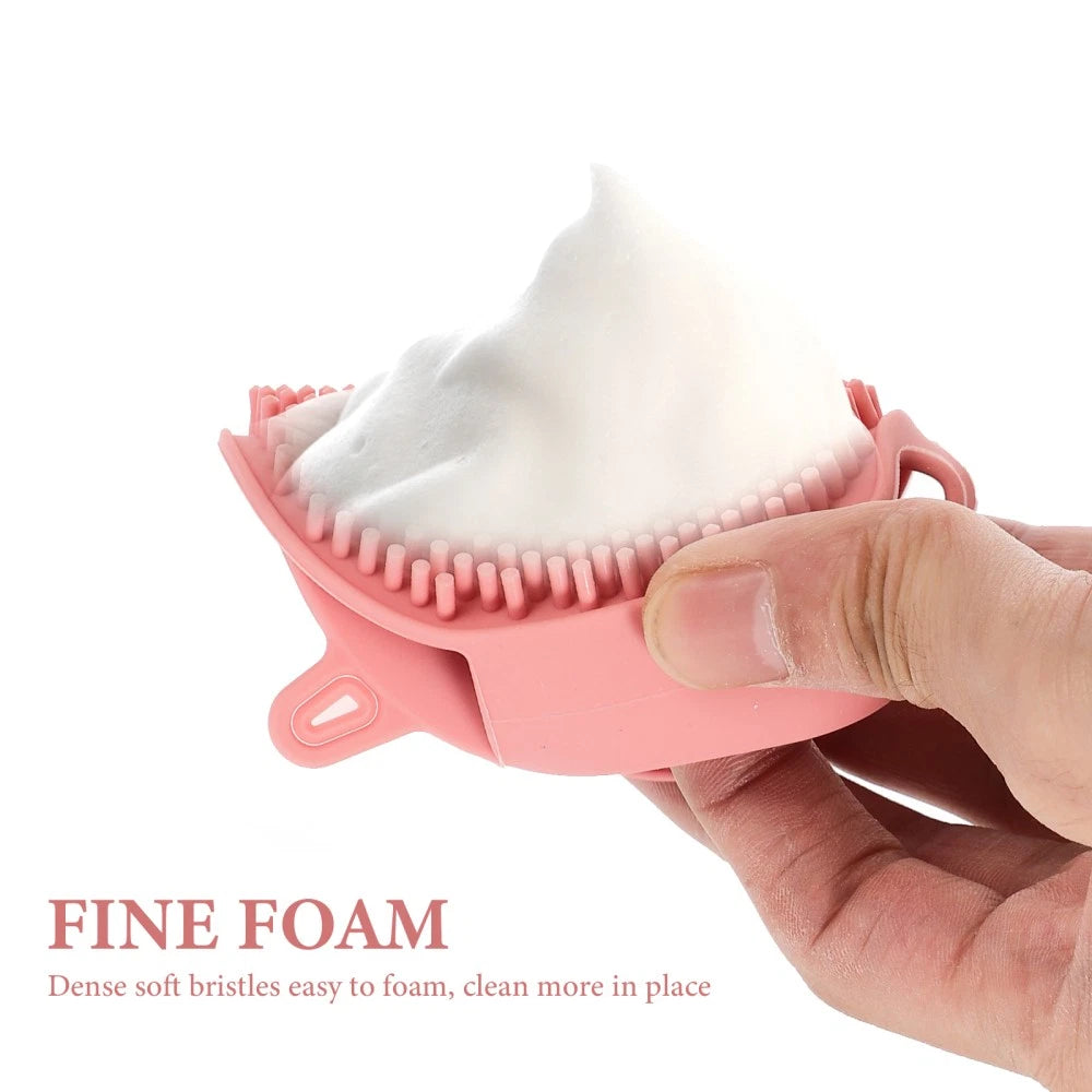 Bath Brush Man Child Silicone Shower Multi-functional Exfoliating