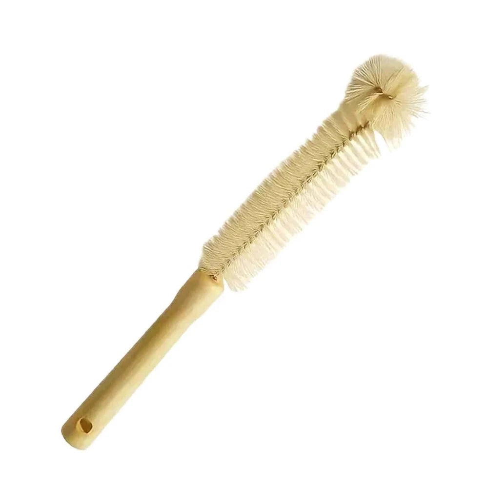 3PC Long Handle Toe Gap Cleaning Brush Foot Scrubber In Shower Wood Foot Brush