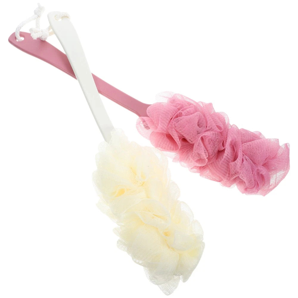 2 Pcs Bath Ball Brush Brushes Scrubber for Exfoliating