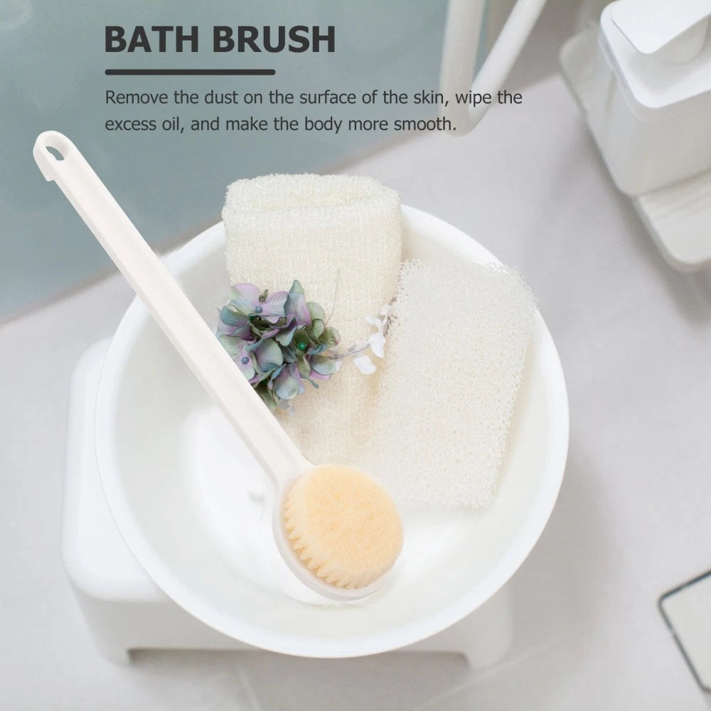 Back Scrubbing Brush for Shower Bath Brushes Long Handles Elderly