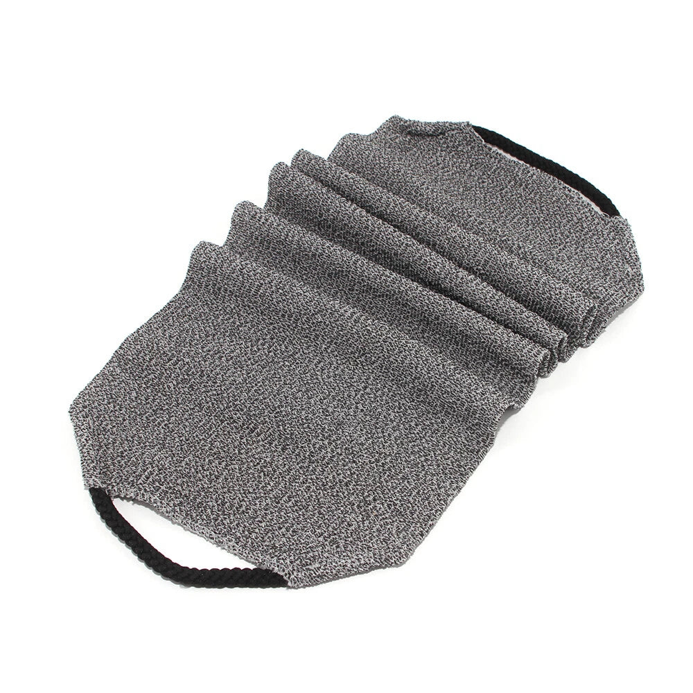 New Back Scrubber Bath Towel Skin Exfoliating Shower Body Brush Cleaning Strip