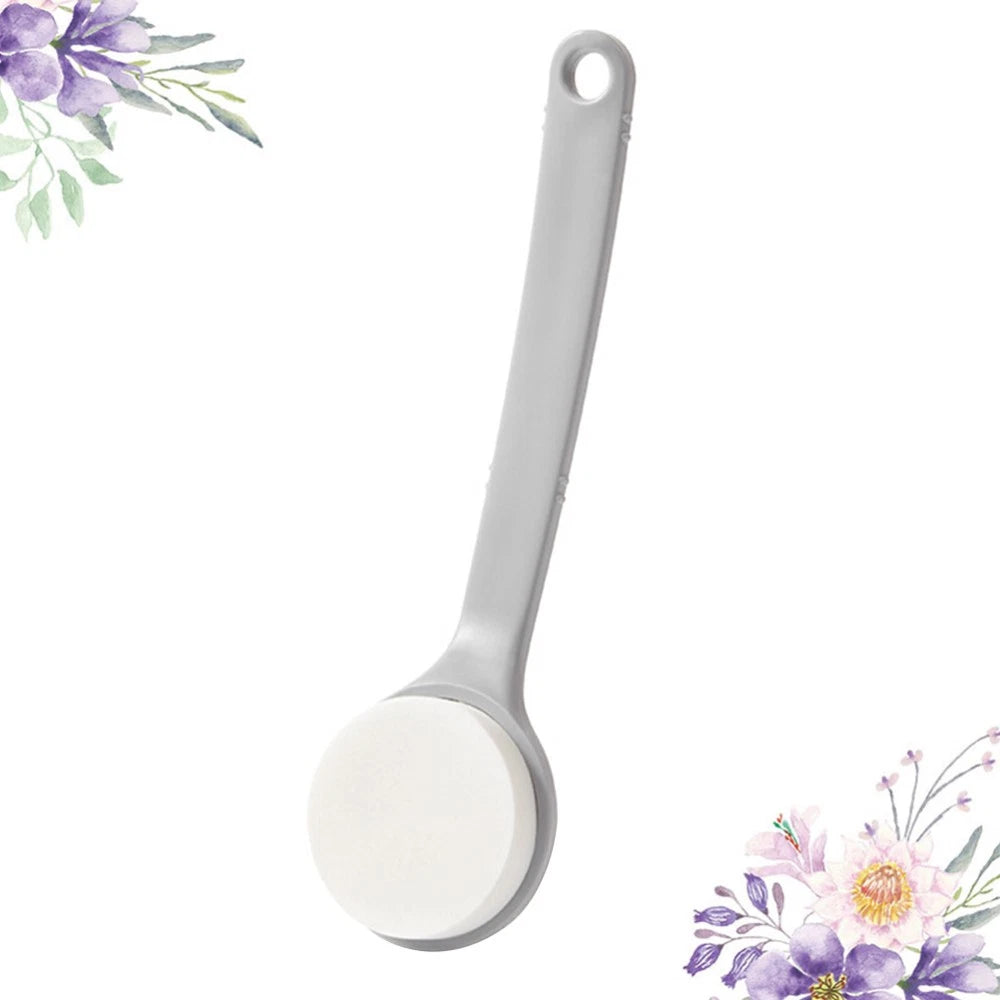 1Pc Sponge Bath Brush with Long Handle Shower Brush Creative Bathing