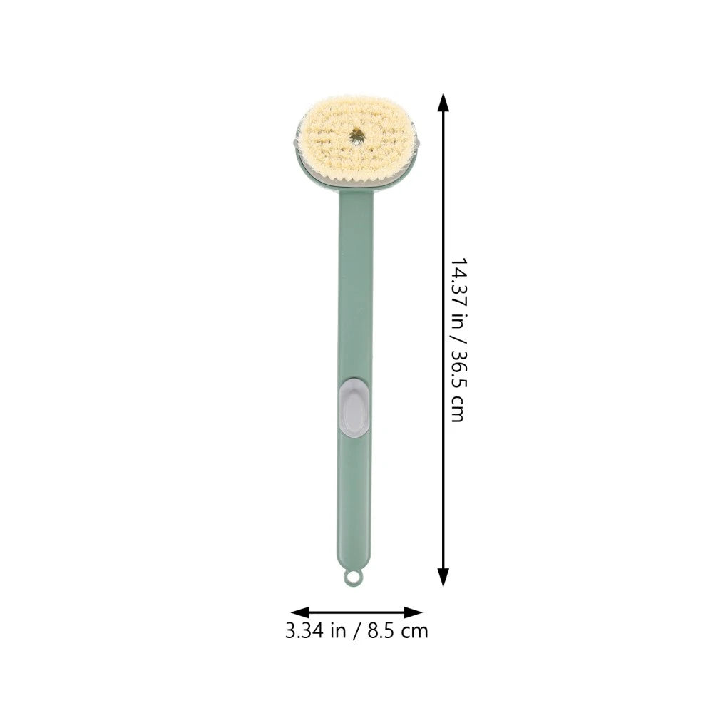 Long Handle Scrub Brush Man Shower Body Bath Back for Exfoliating