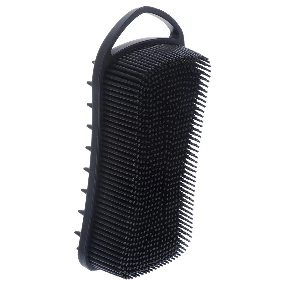 Bath Brush Shower Scrubber for Body Travel Baby Silicone Cleaning