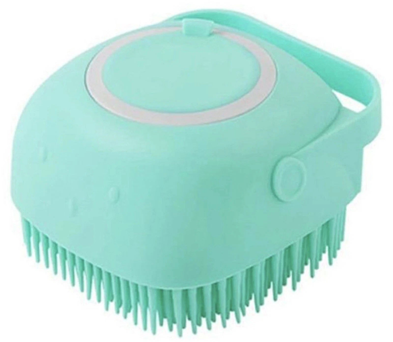 Soft Dog Bath Brush Pet Shampoo Massage Dispenser Grooming Shower Silicone