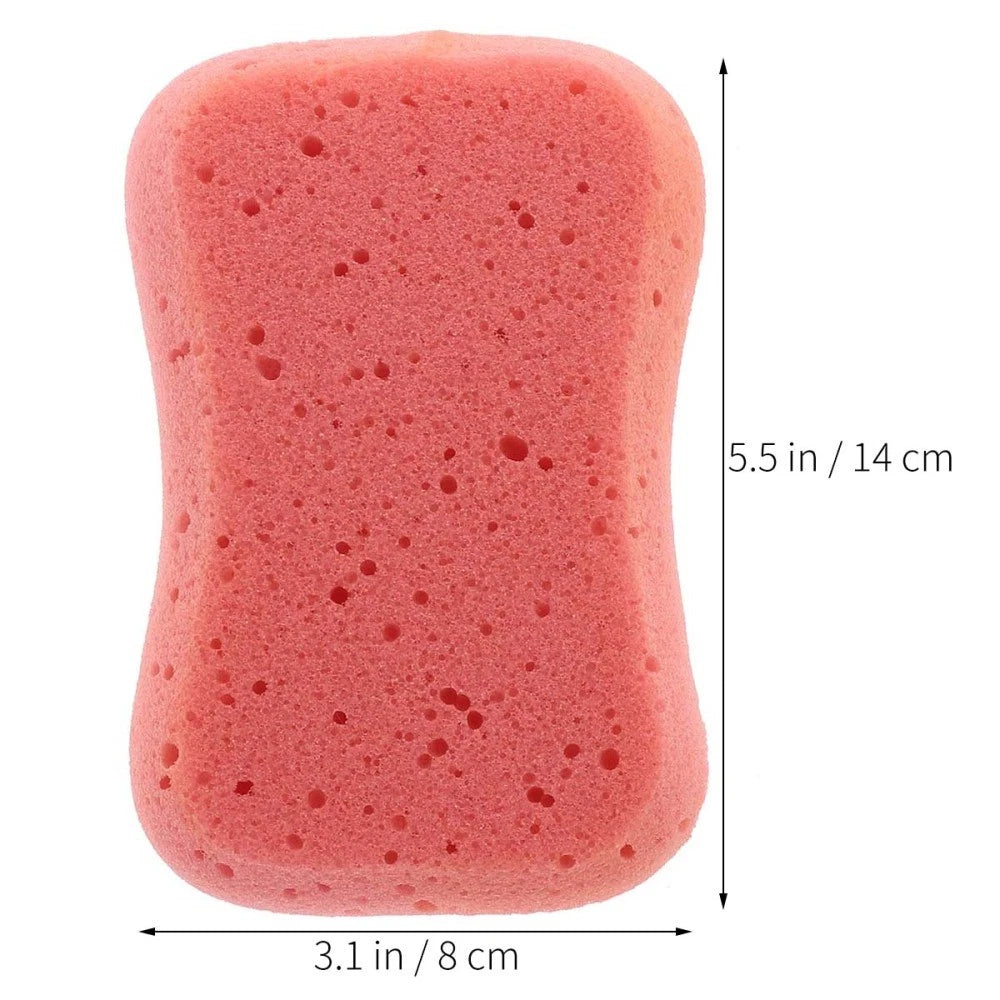4 Pcs Exfoliating Sponge Bath Scrubber for Cleaning Sponges