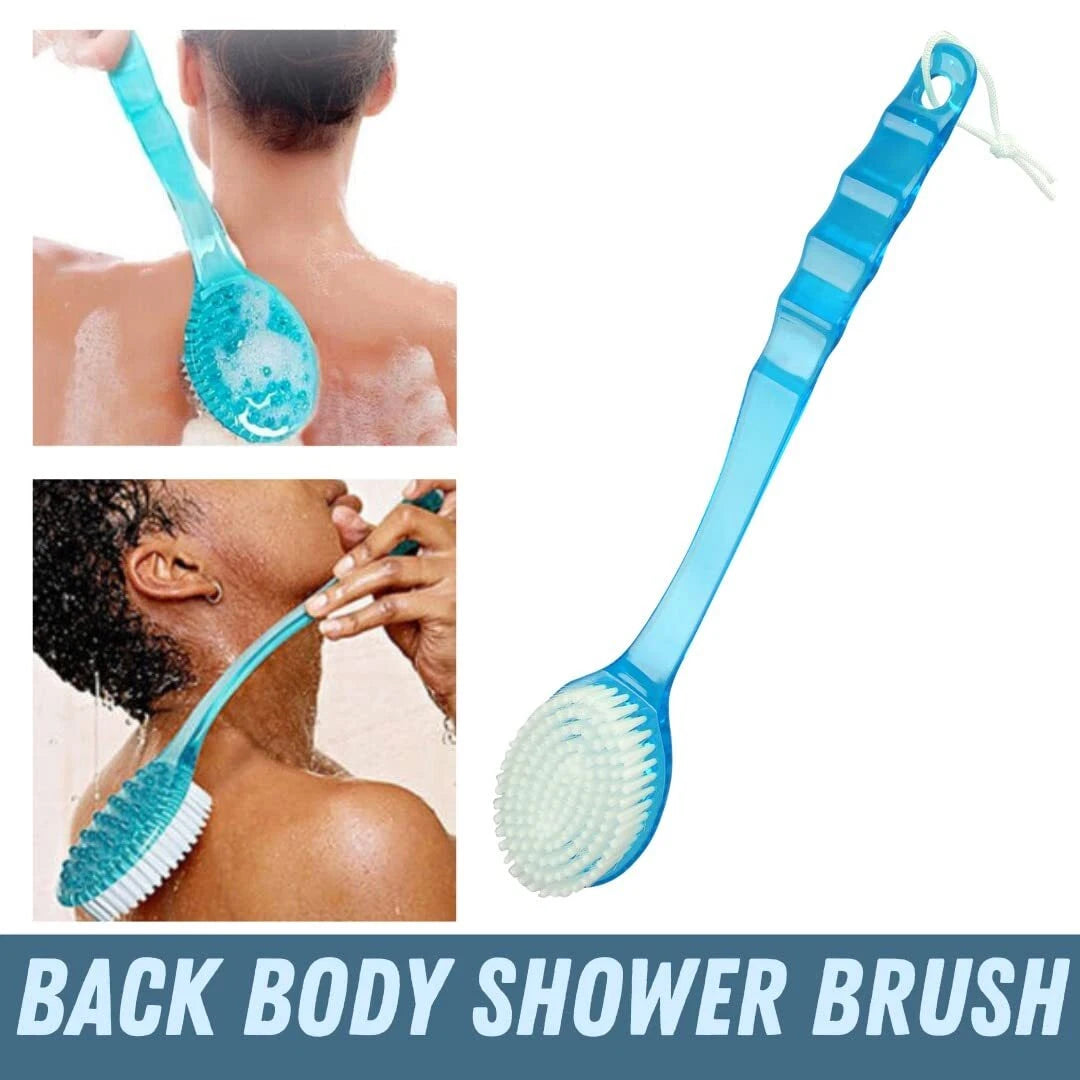 Body Back Shower Scrubber Brush with Long Handle, Improves Blood Circulation