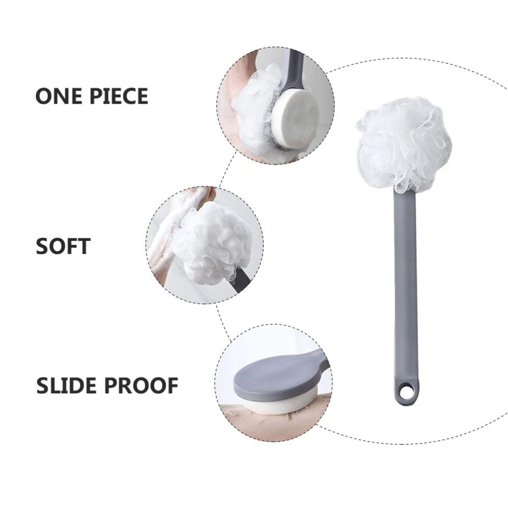 Long Handle Bath Brush Handled Shower for Body Brushes Back Scrubber