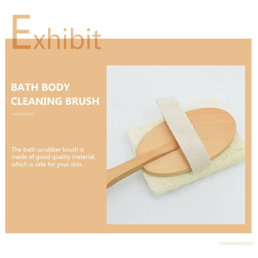 Bath Brush Exfoliating Shower Scrub for Body Cleaner Tool