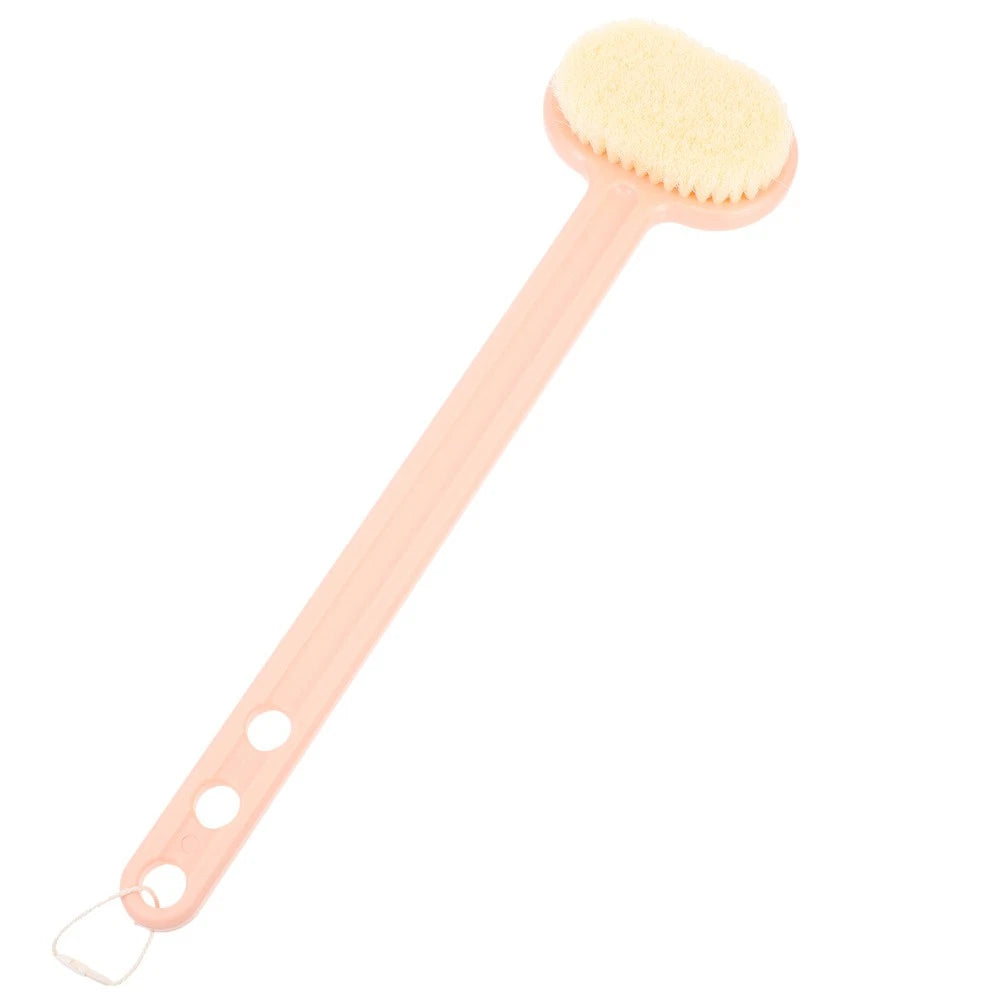 Shower Body Brush Long Handle Back Scrubber Household Bath Brush Portable Back