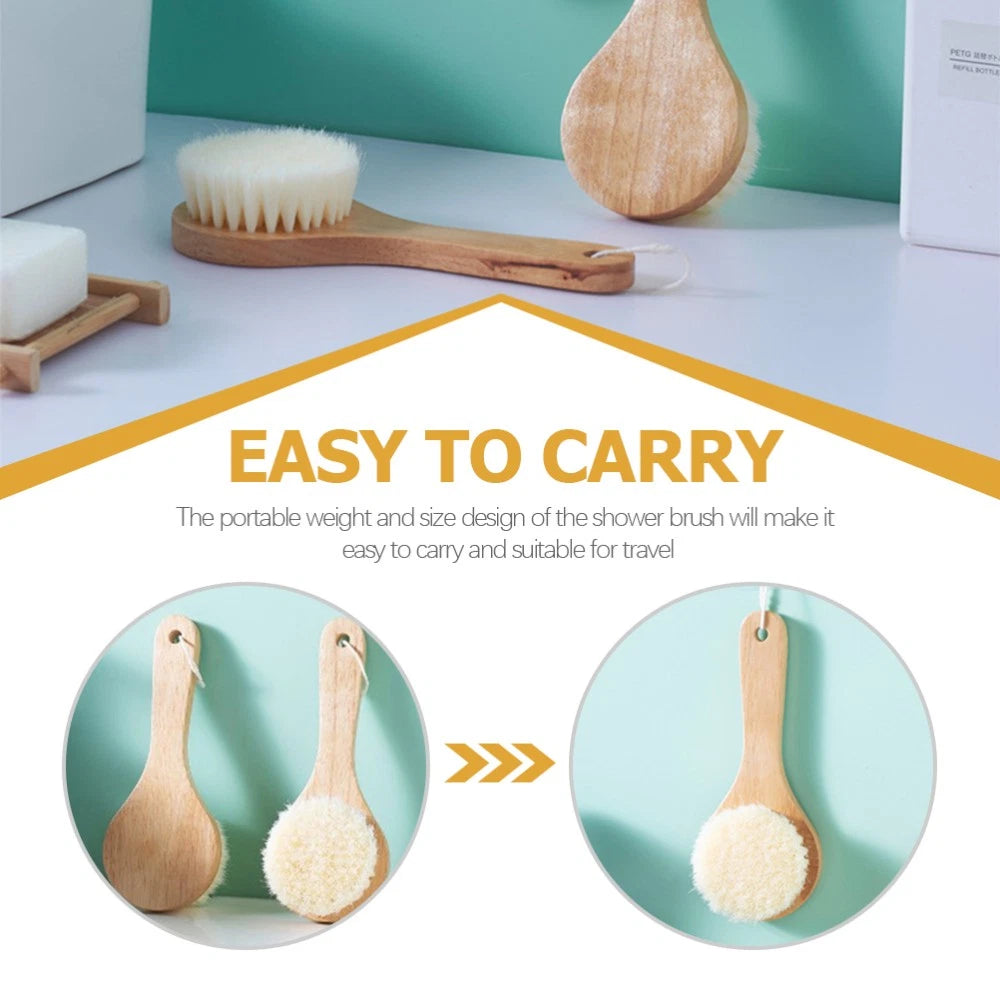 Body Scrubber Bath Back Brush for Home Bath Brush Shower Scrubber Brush