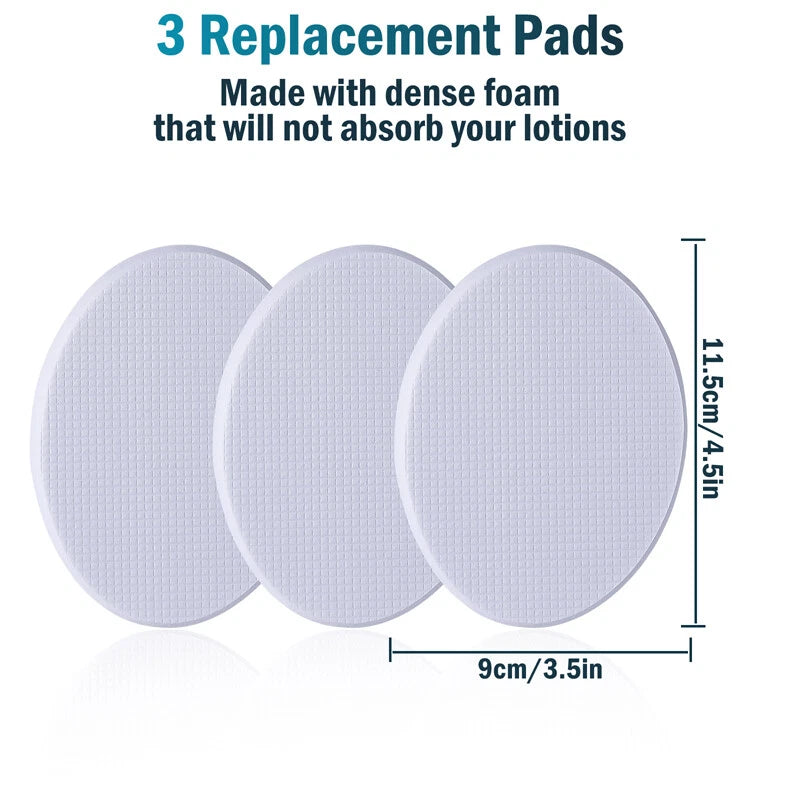 Body Brush Shower Scrubber Lotion Applicator Sponge Bath Back Brush Long Handle