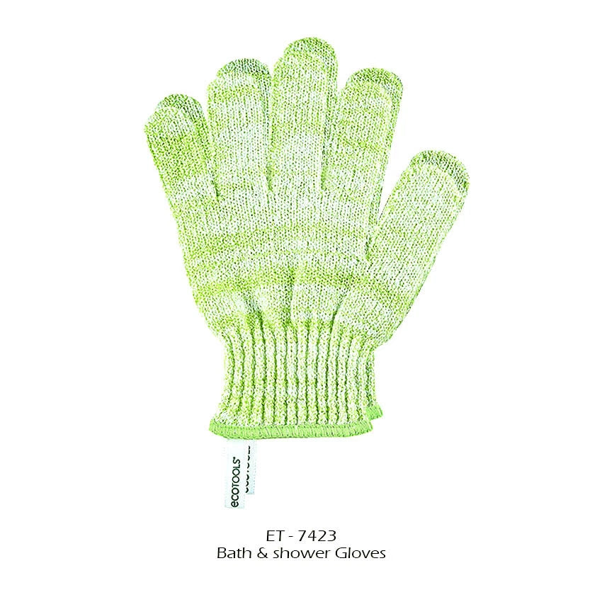 1 ECOTOOLS Bath & Shower Exfoliating Gloves Body Spa - 1 Pair "ET-7423" *Joy's*