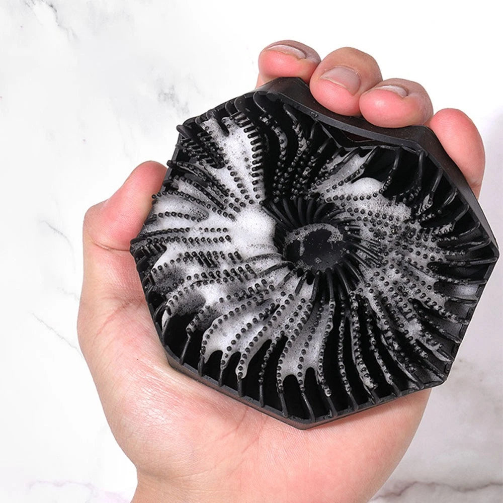 Antimicrobial Silicone Body ScrubbTL, Exfoliating Brush, ShowDY Scrubber