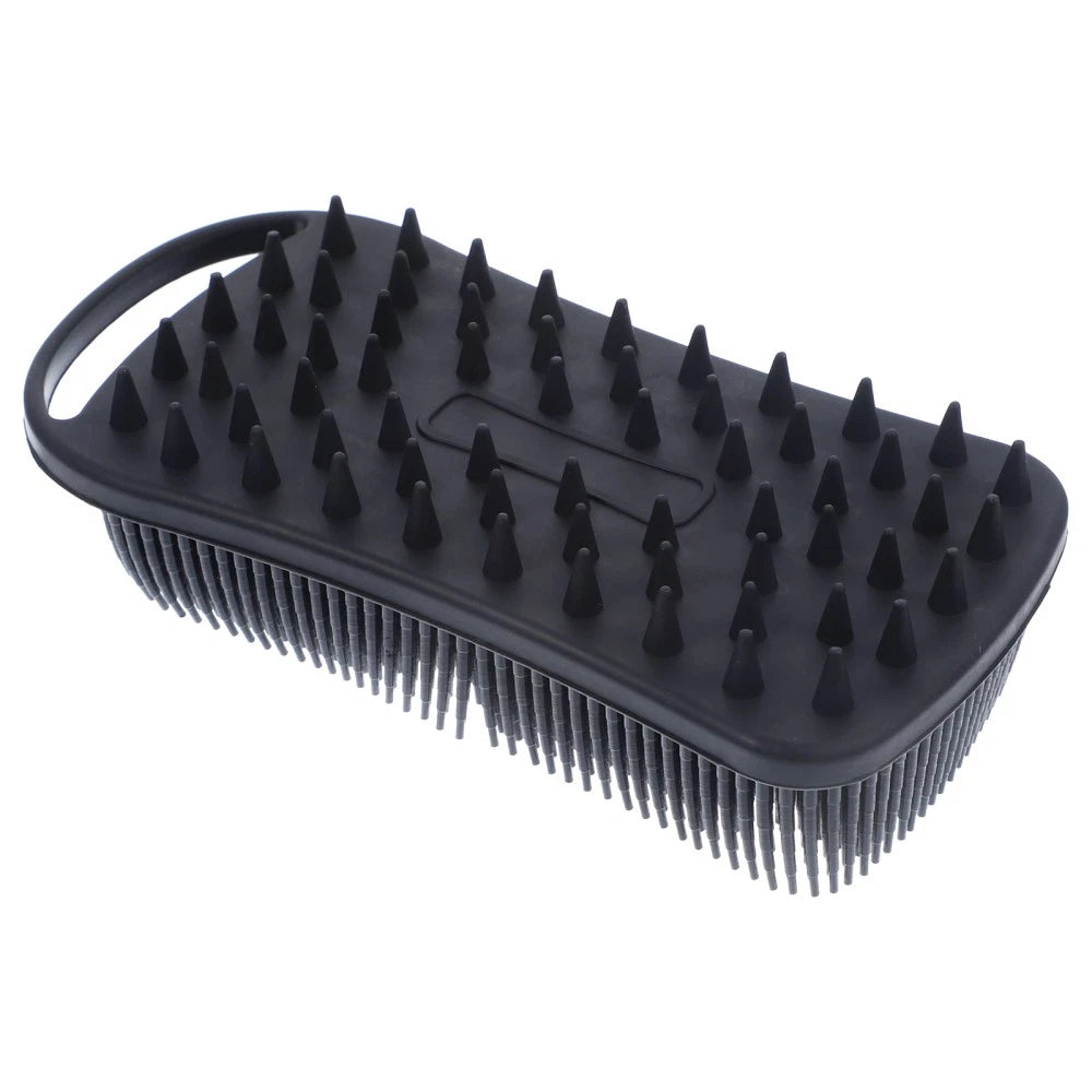 Bath Brush Shower Scrubber for Body Travel Baby Silicone Cleaning