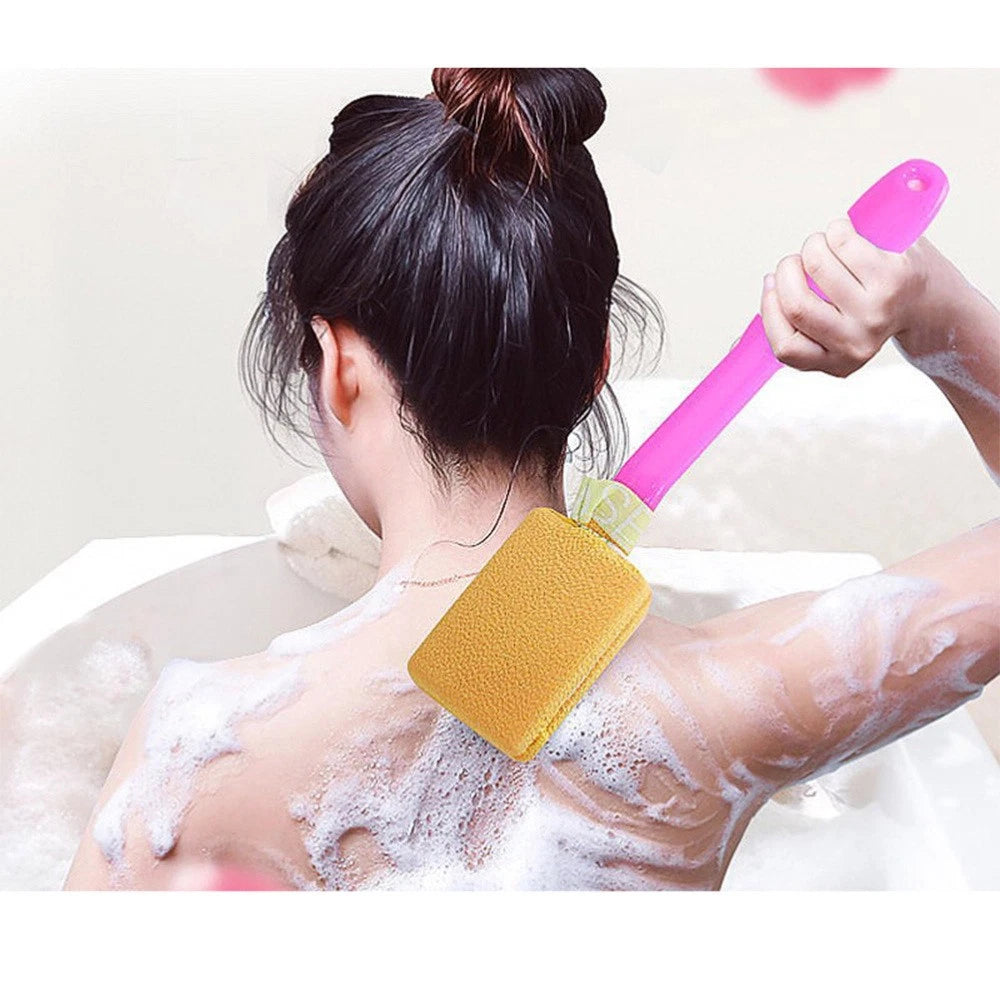 Long Handle Bath Brush Bathroom Shower Brush Random Color Body massage brush