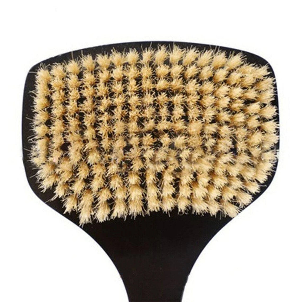 Engrave Logo-Vegan Dry Brush sisal Bath Brush Wood Body Brush Body Cleaning