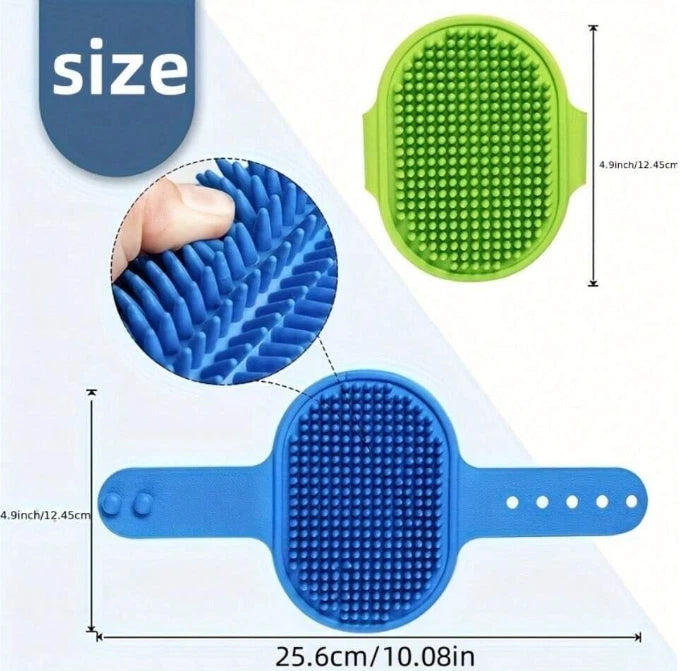Bathing Brush For Cats-Dogs, Massaging And Cleaning, Non-Washing Gloves For Pets