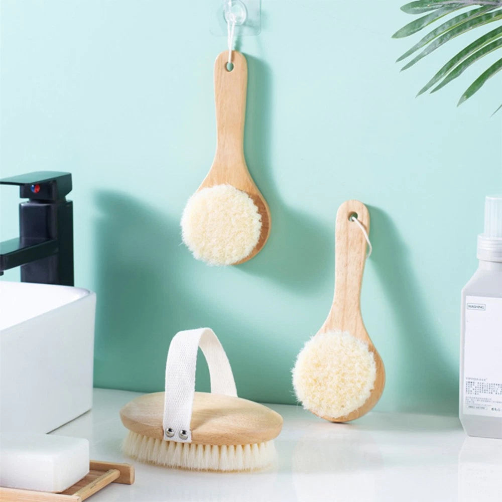 Body Scrubber Bath Back Brush for Home Bath Brush Shower Scrubber Brush