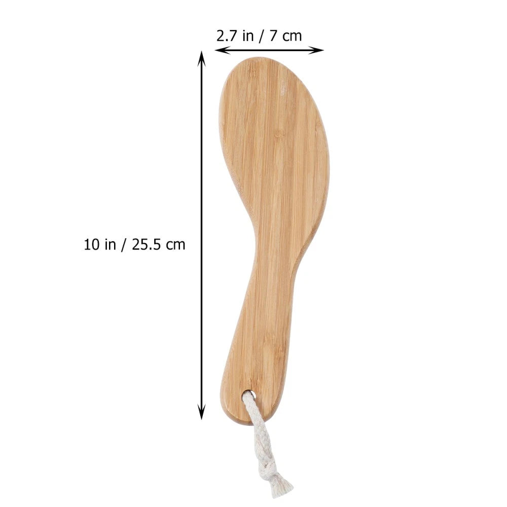 Soft Bead Massage Brush Body Shower Scrubber Long Handle Bath with