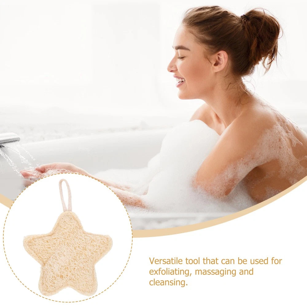Loofah Bath Brush Scrubber Body Exfoliator Child Natural Exfoliating Sponge
