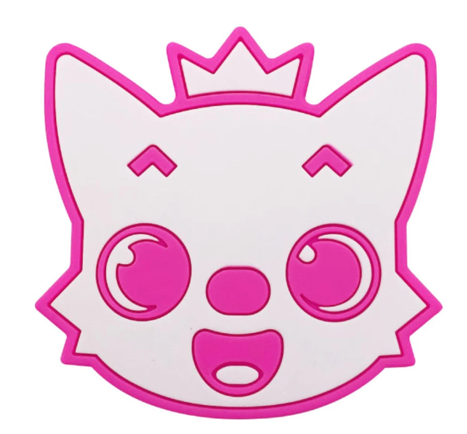 Pinkfong Soft Silicone Bath Massage Body Brush Shower Body Brush