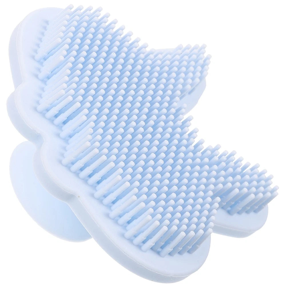 Silicone Bath Brush Child Baby Body Scrubber Men Shower Exfoliating