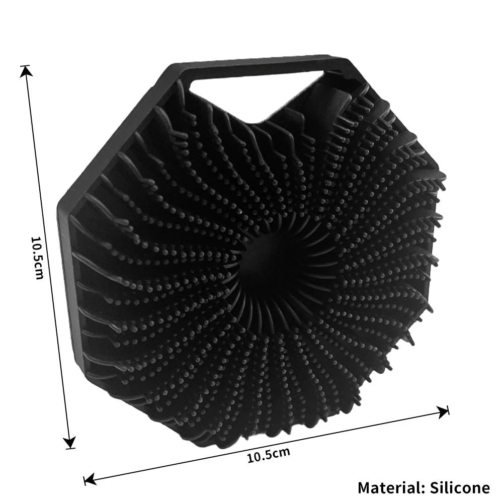 Antimicrobial Silicone Body ScrubbTL, Exfoliating Brush, ShowDY Scrubber