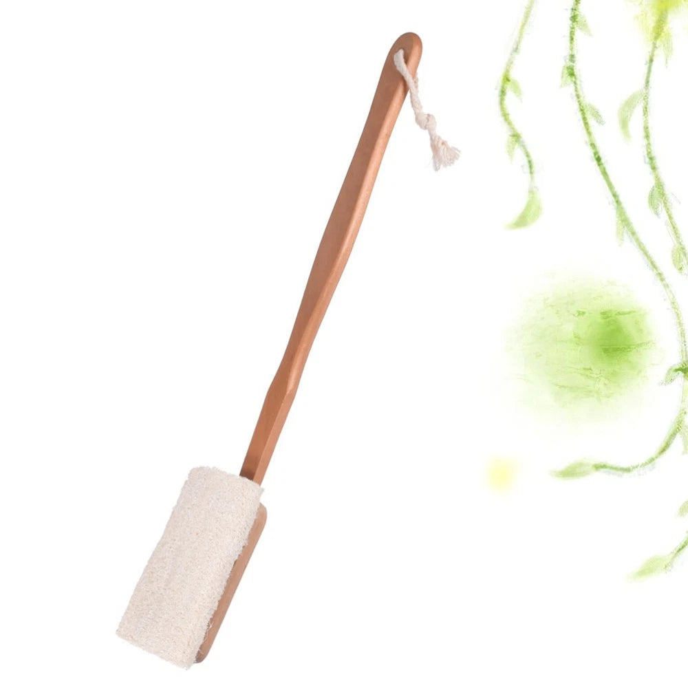 Loofah Bath Brush Hand Held Body Scrubber Exfoliating for Bathing