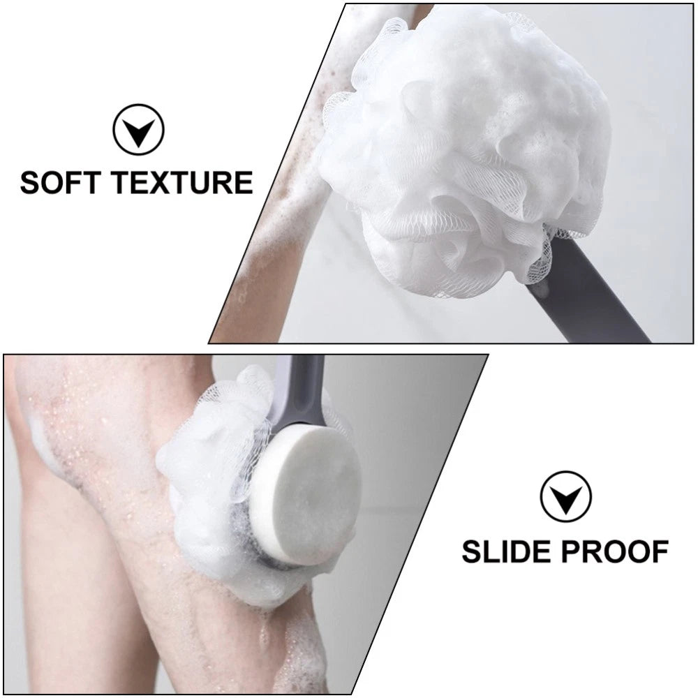 Long Handle Bath Brush Handled Shower for Body Brushes Back Scrubber