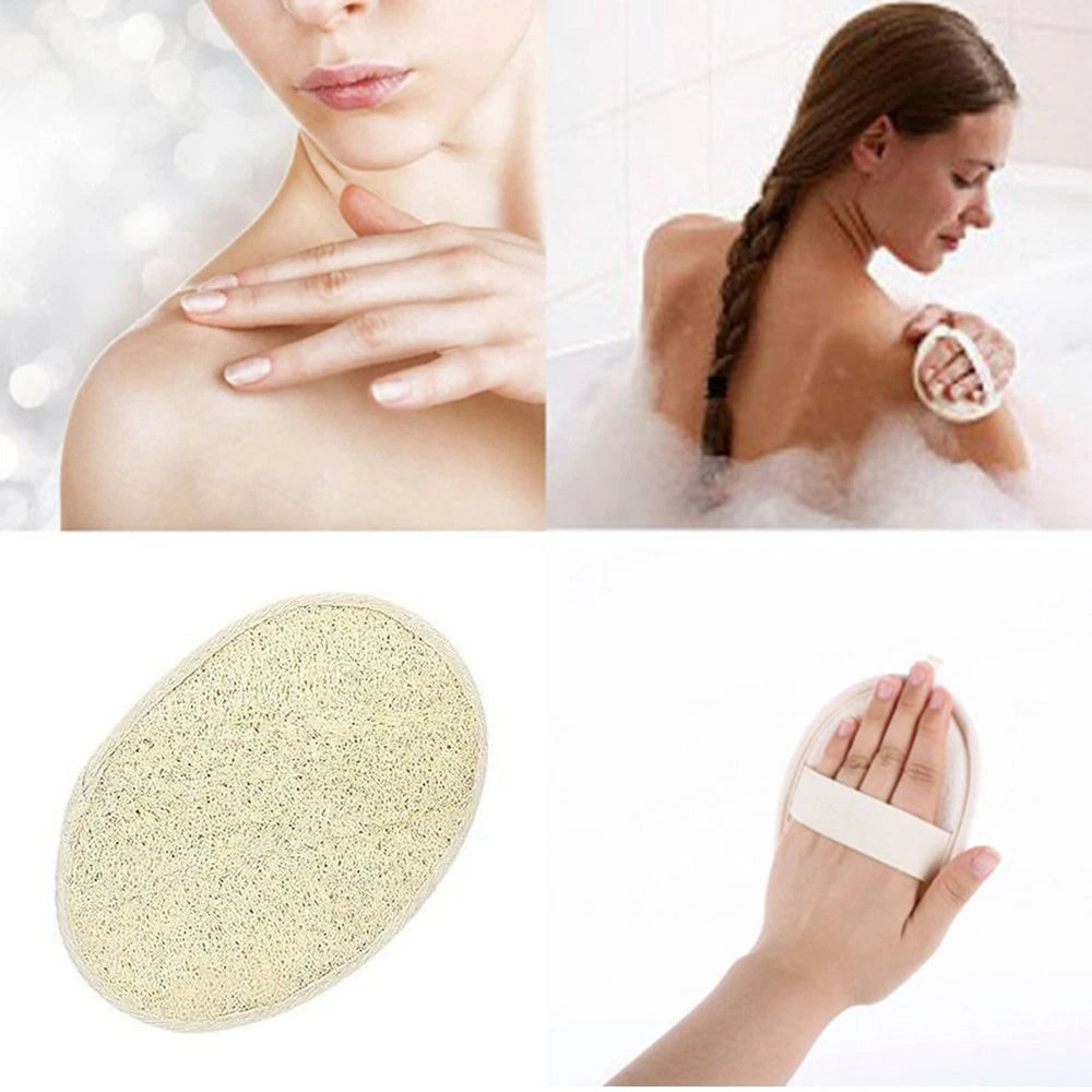 Natural Bath Pro Loofah Pad- shower sponge body scrubber exfoliator washing Pads