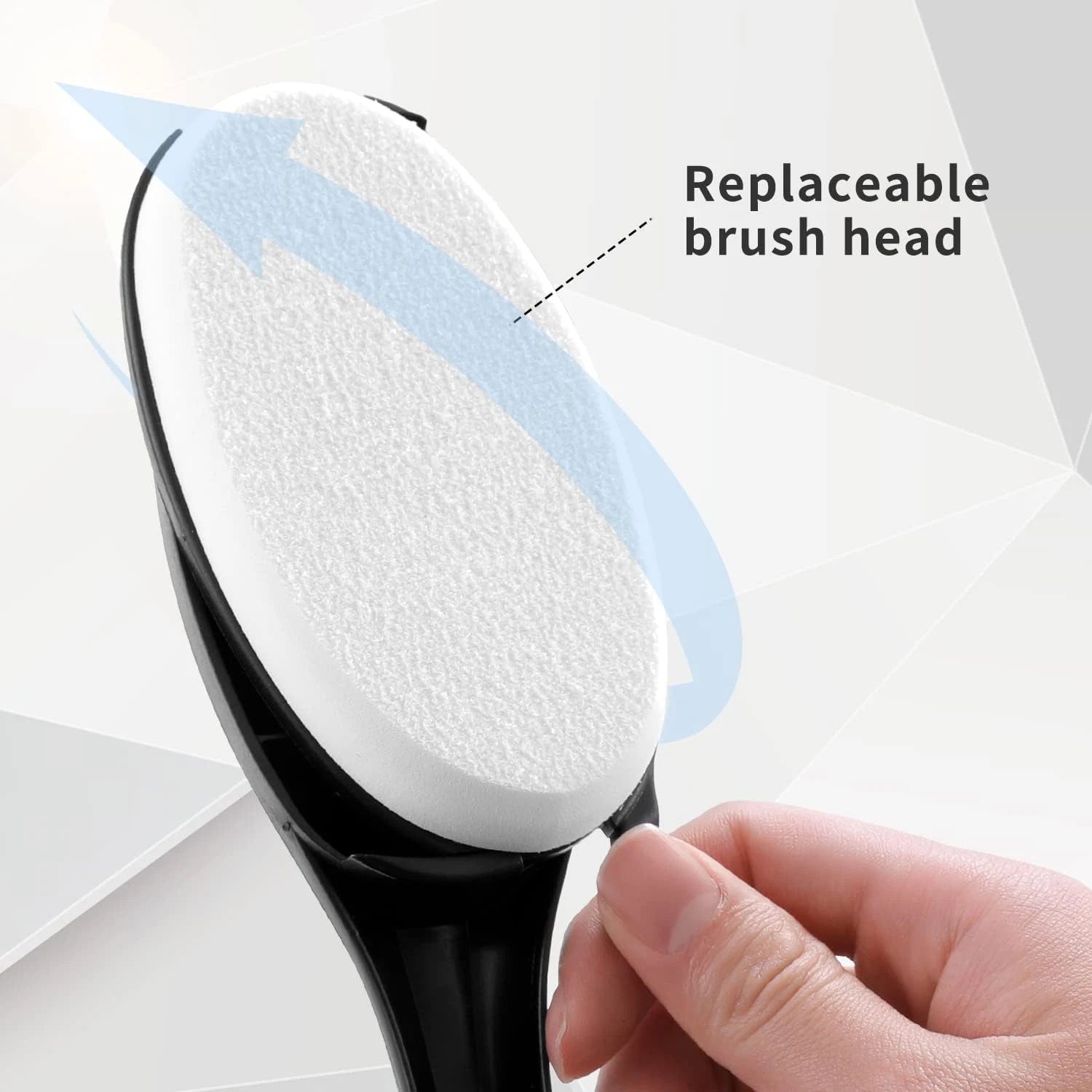 Body Brush for Back, Long Handle Bath Brush for Showering, Adjustable Head Back