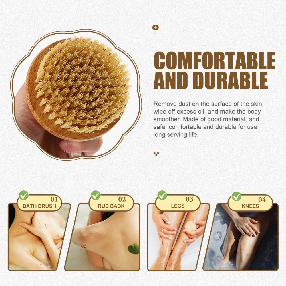 Bath Brush Back Exfoliator Washing Scrubber Brushes for Shower Body
