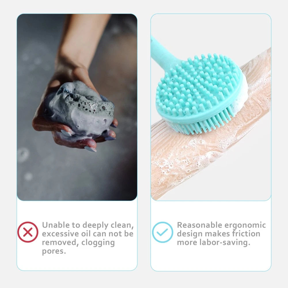 Bath Brush Body Exfoliating Tool Shower Back Scrubber Women Man for
