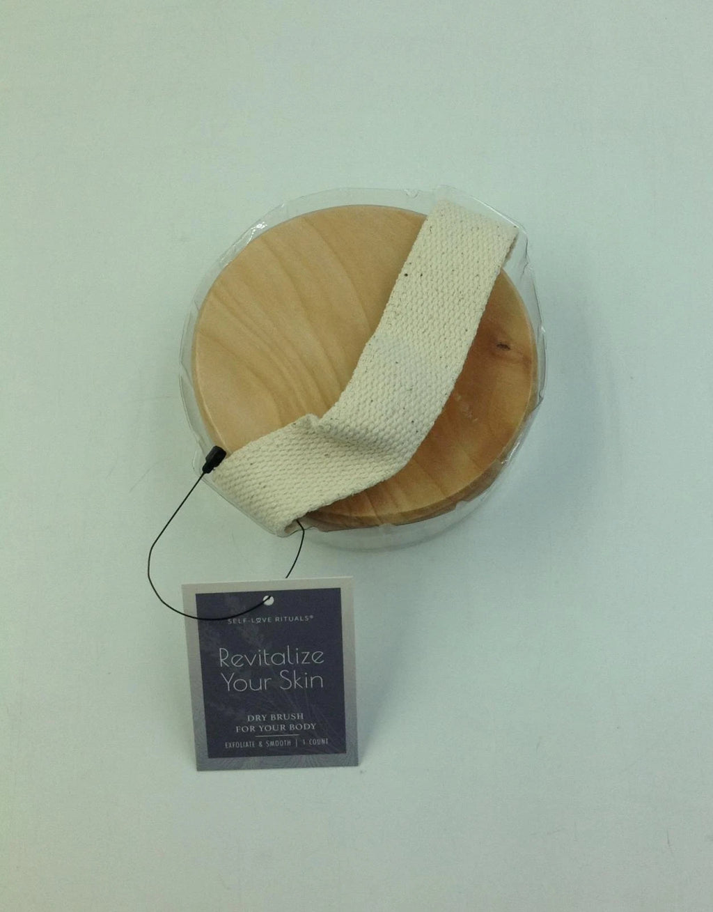 Dry Brush & Blue Dual Sided Bath Shower Brush W/ Extended Reach Handle Lot 2