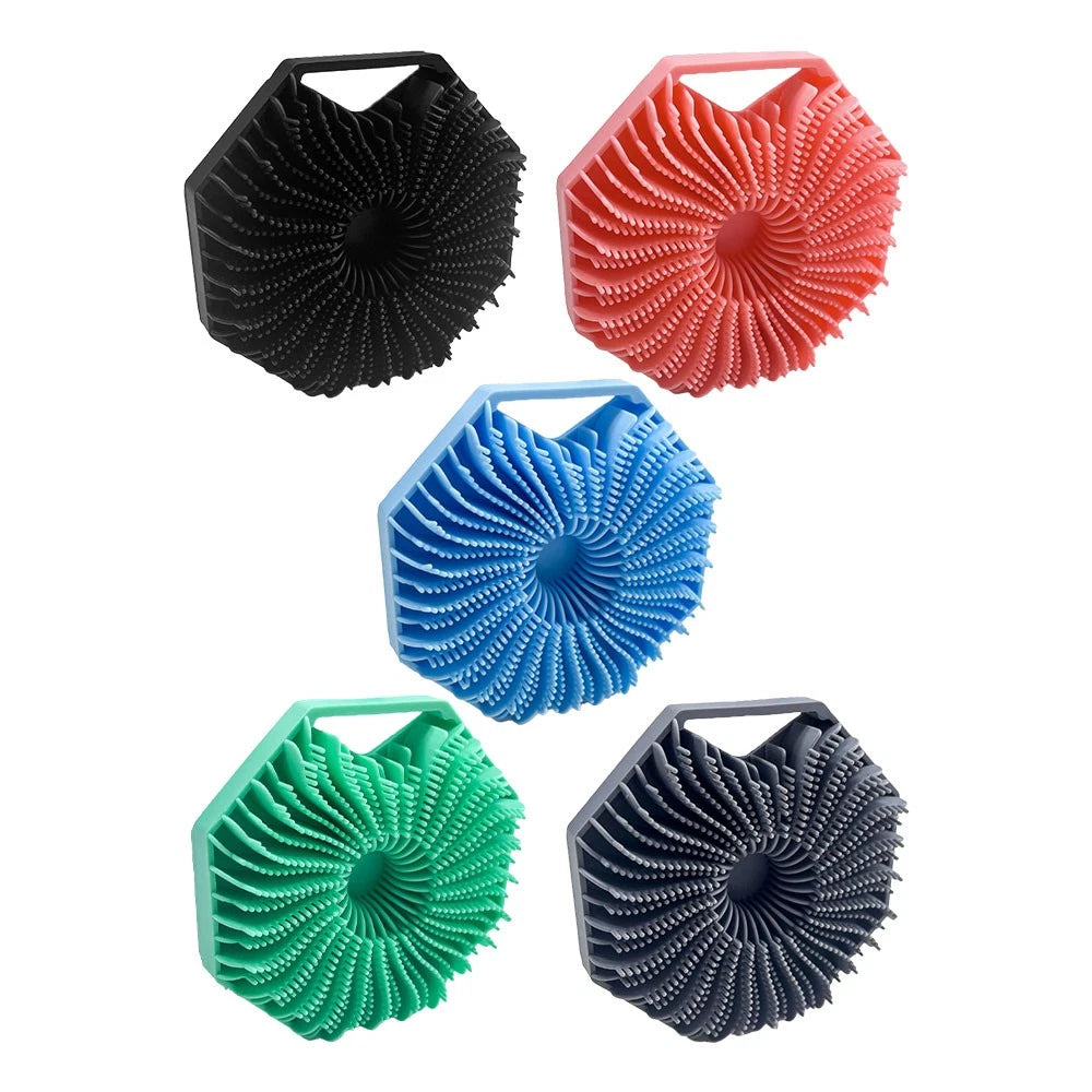 Antimicrobial Silicone Body ScrubbTL, Exfoliating Brush, ShowDY Scrubber