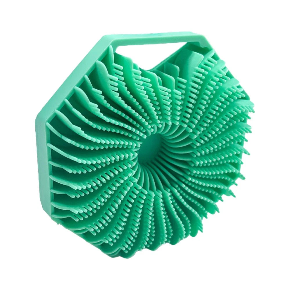 Antimicrobial Silicone Body ScrubbTL, Exfoliating Brush, ShowDY Scrubber