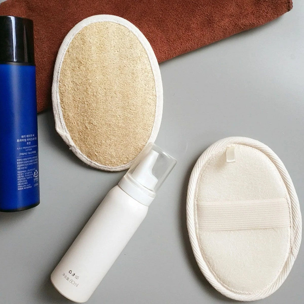 Natural Loofah Luffa Loofa Brush Exfoliating Bath Shower Sponge Body Scrubber