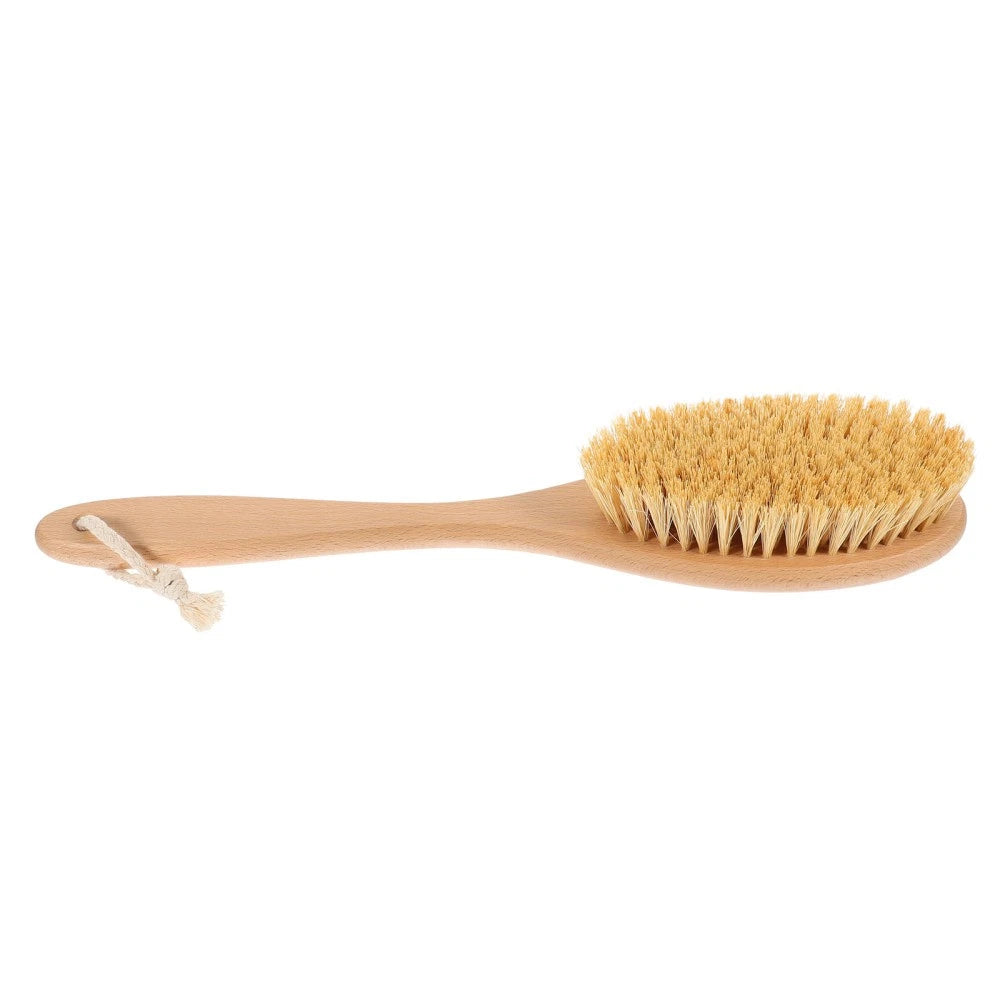 Exfoliating Brush Body Bath Brush Portable Back Scrubber Long Handle Shower