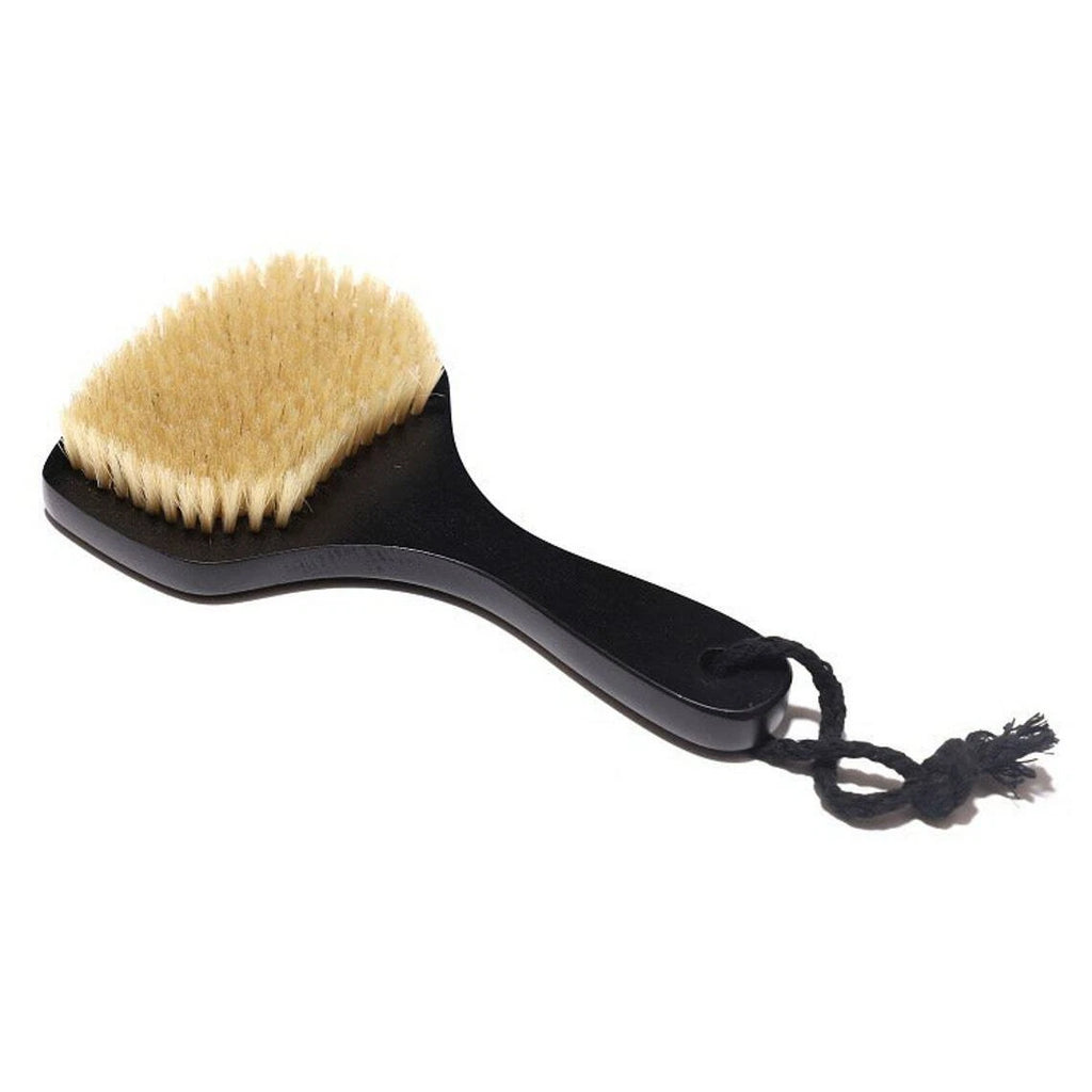 Engrave Logo-Vegan Dry Brush sisal Bath Brush Wood Body Brush Body Cleaning
