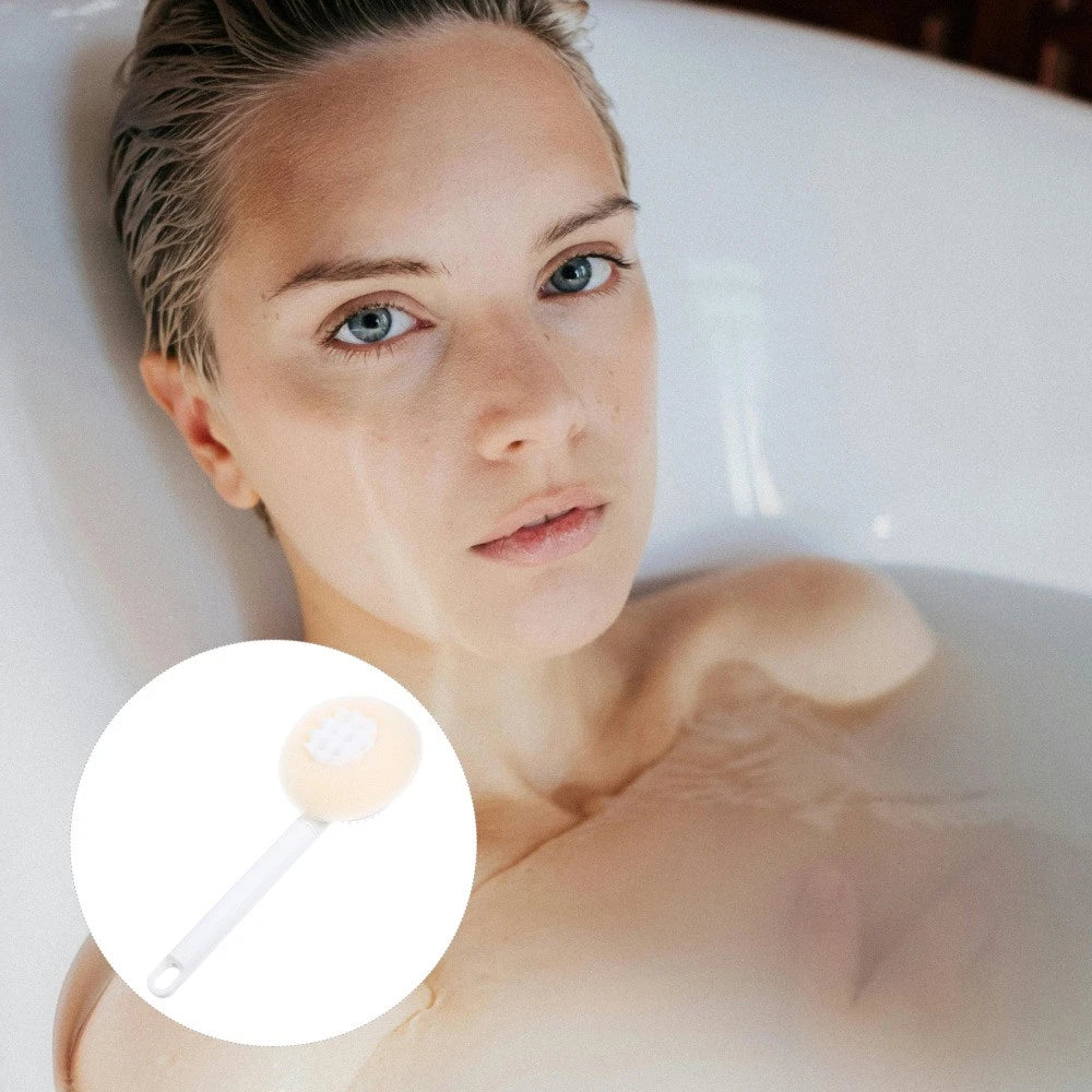 Plastic Bath Brush Body Scrubber Body Scrub Brush Handle Back Scrubber Bathing