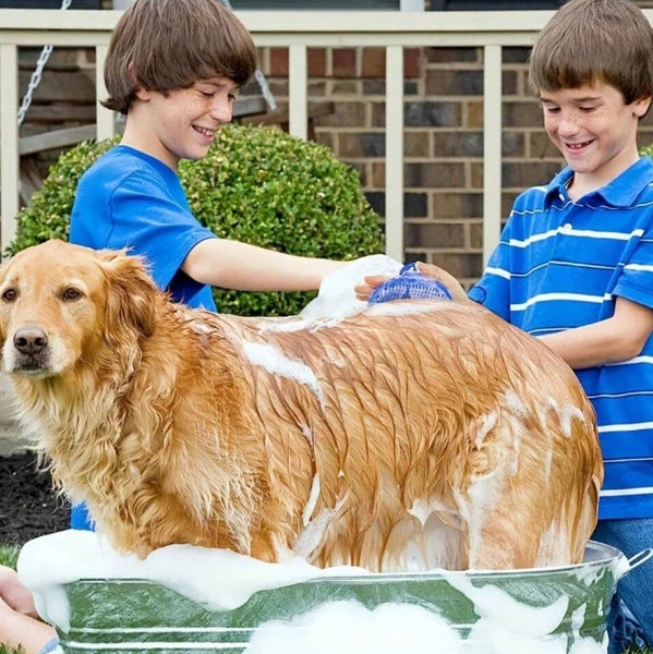 Bathing Brush For Cats-Dogs, Massaging And Cleaning, Non-Washing Gloves For Pets