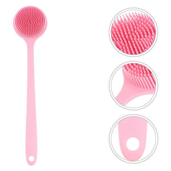 2 PCS Bath Brush Dad Elderly Back Exfoliator Bathing Brushes Women