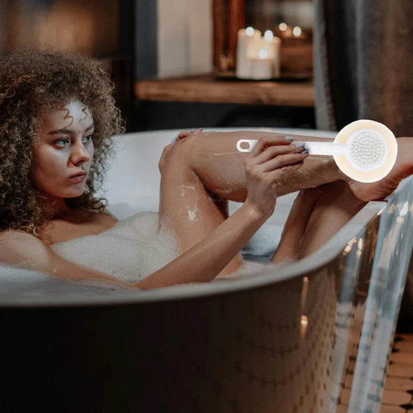 Plastic Bath Brush Body Scrubber Body Scrub Brush Handle Back Scrubber Bathing