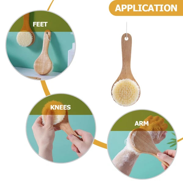 Body Scrubber Bath Back Brush for Home Bath Brush Shower Scrubber Brush