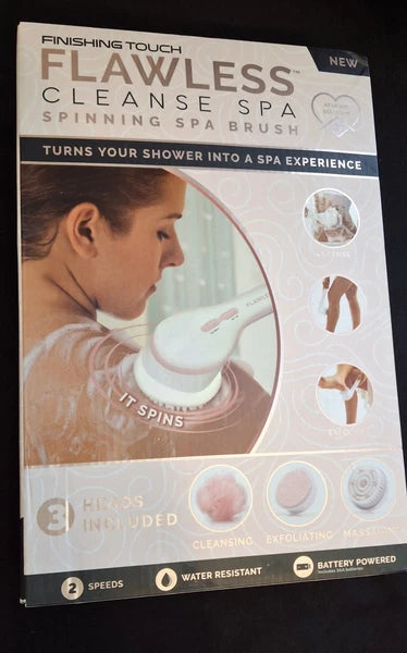 Finishing Touch Flawless Cleanse Spa Spinning Spa Brush