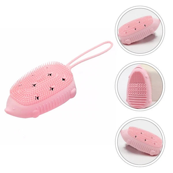 Bath Brush Child Scrubber Double Sided Shower Bathroom for Bathing